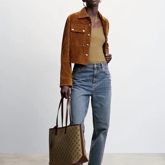 Mango Ribbed Strap Top - Picture 6 of 8